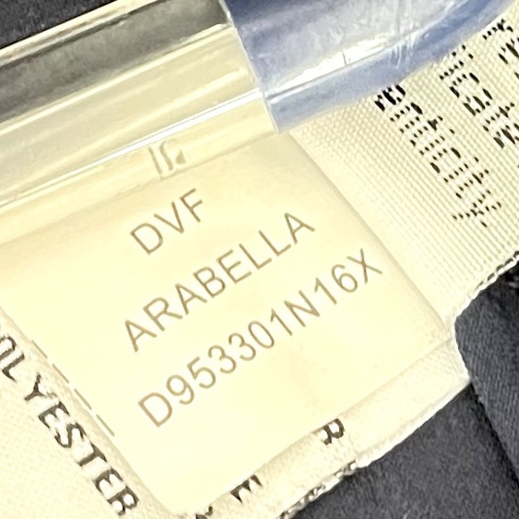 DVF Arabella Tie Neck Silk Chiffon Print Dress Boho Romance Flowy Feminine Sz 2 - Picture 8 of 11